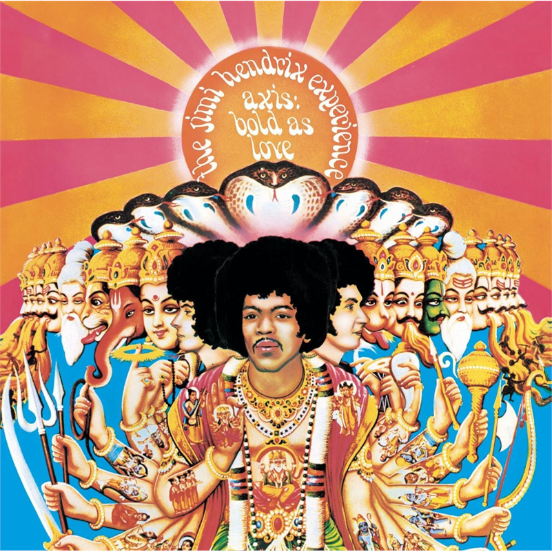 JIMI HENDRIX - AXIS: BOLD AS LOVE (LP - 1967)