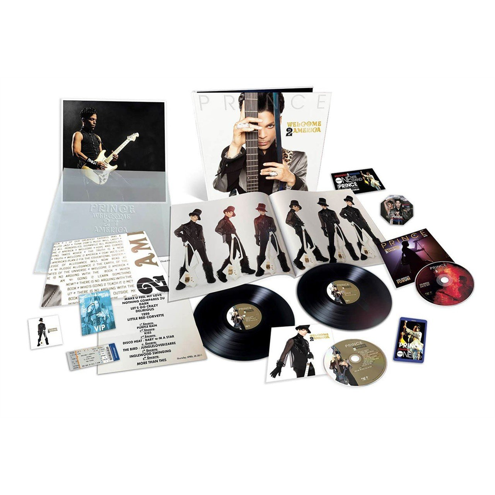 PRINCE - WELCOME 2 AMERICA (2LP+CD+BLURAY - DELUXE - 2021)