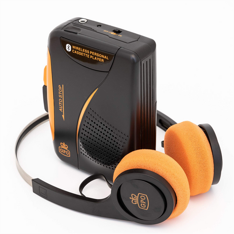 GPO - KW938BT - WALKMAN - MUSICASSETTE LETTORE - LETTORE MUSICASSETTE WALKMAN -  KW938BT - ORANGE