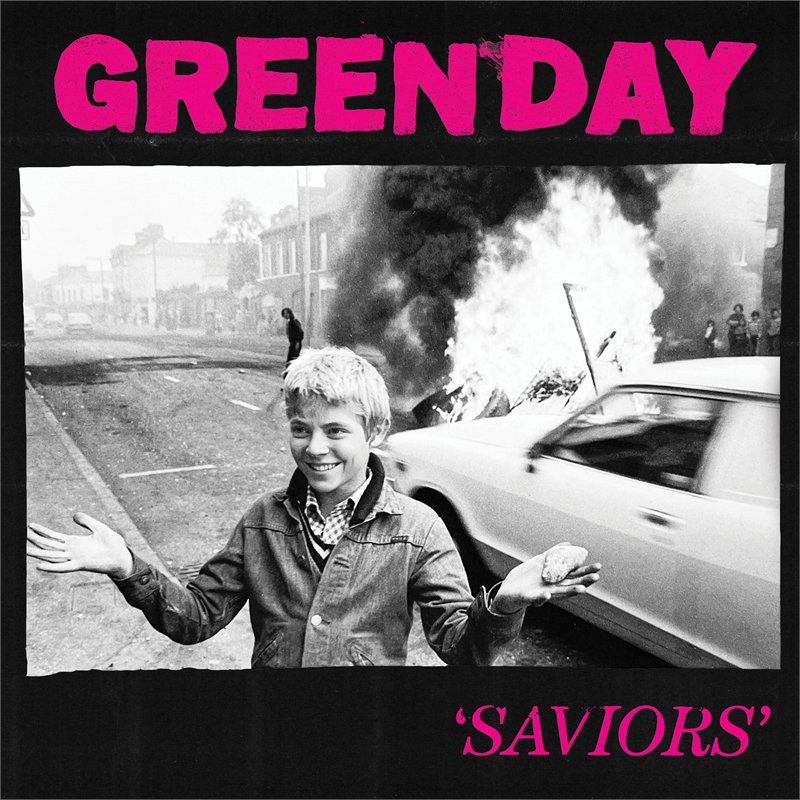 GREEN DAY - SAVIORS (LP - POSTER | EMBOSSED COVER - 2024)