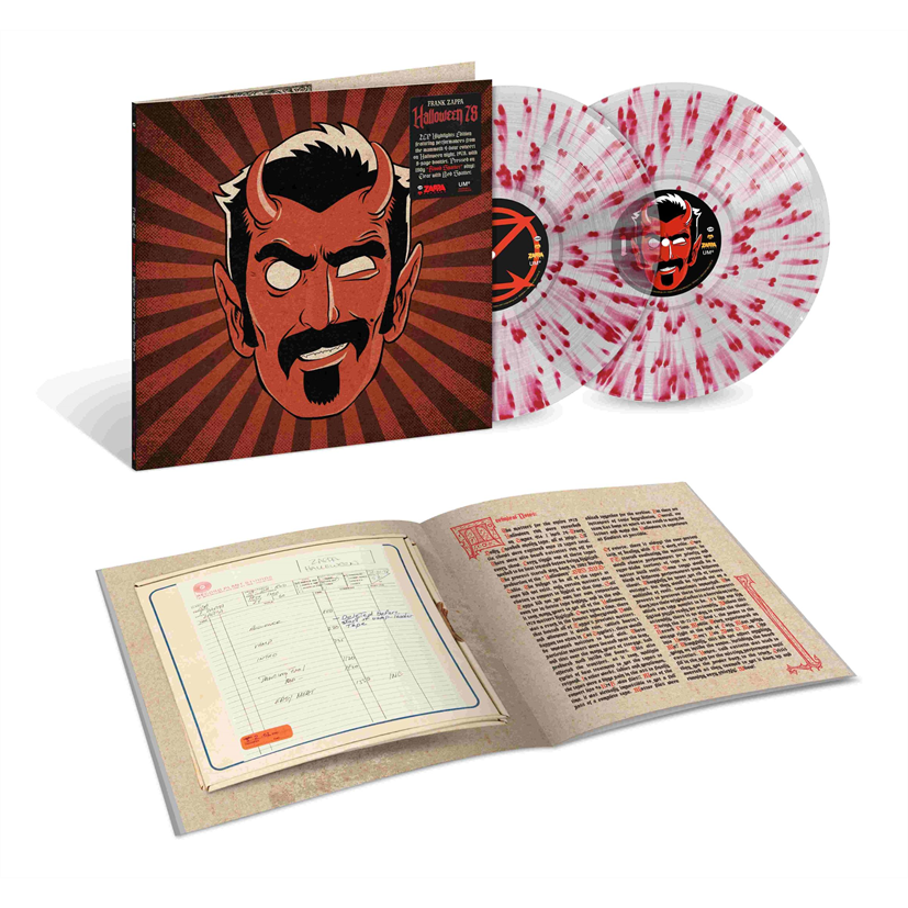 FRANK ZAPPA - HALLOWEEN 78 (2LP - BLOOD SPLATTER - 2025)