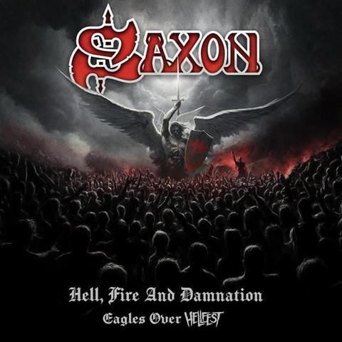 SAXON - HELL, FIRE AND DAMNATION: EAGLES OVER HELLFEST (2025 - 2CD)