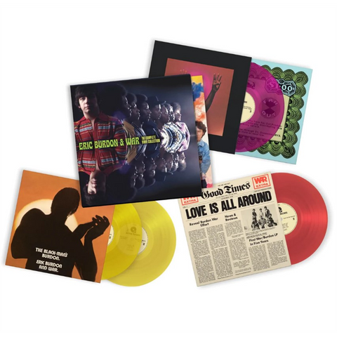 ERIC BURDON & THE WAR - THE COMPLETE VINYL COLLECTION (4LP - COLORATO - BLACKFRIDAY22)