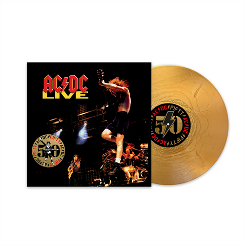 AC/DC - LIVE (2LP - 50TH AC/DC ANN | GOLD | REM24 - 1992)