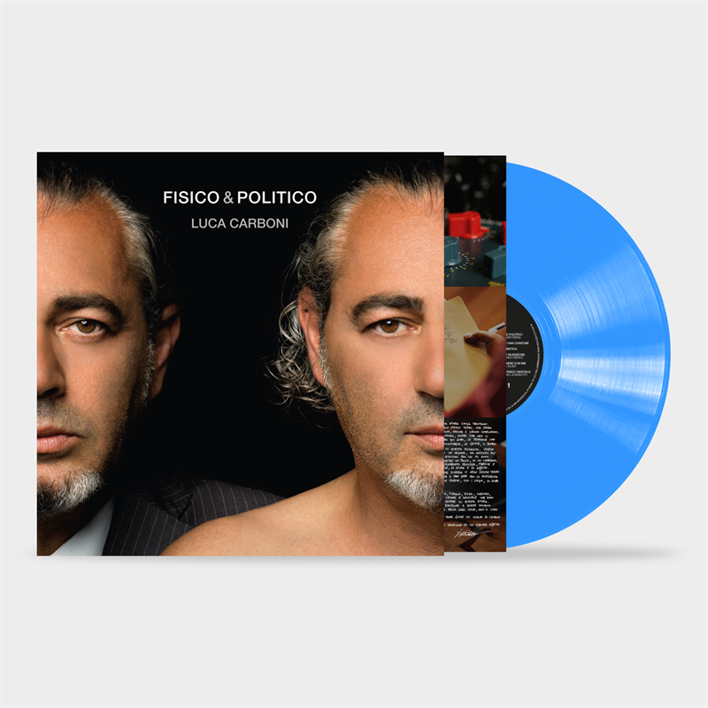 LUCA CARBONI - FISICO & POLITICO (LP – BLU – AUTOGRAFATO | REM'23 – 2013)