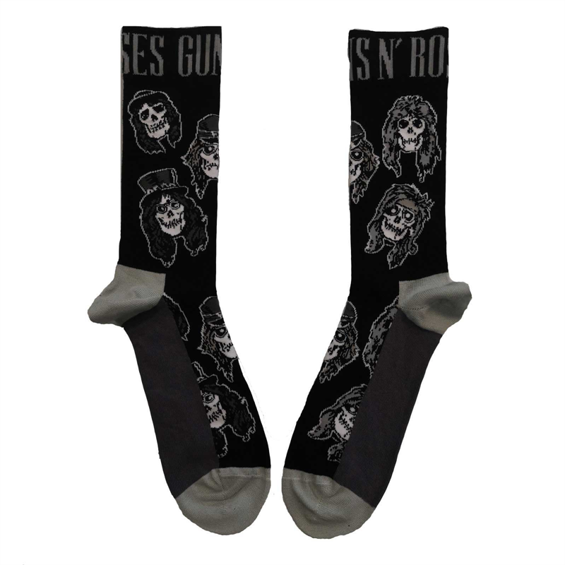GUNS N' ROSES - SKULLS BAND - 40-45 - GRIGIO
