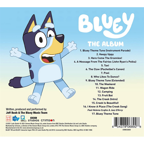 SOUNDTRACK - BLUEY: THE ALBUM (2021)
