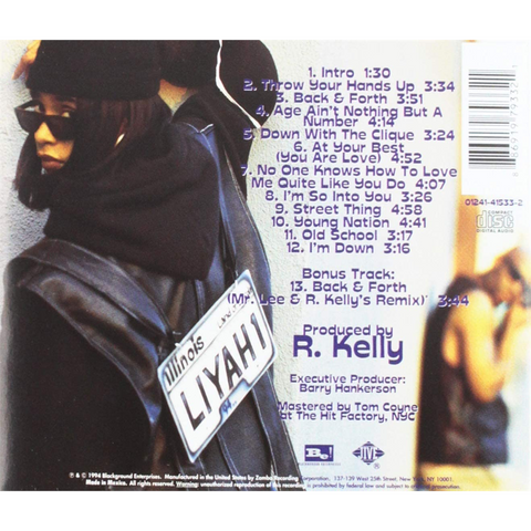 AALIYAH - AGE AIN’T NOTHING BUT A NUMBER (1994)