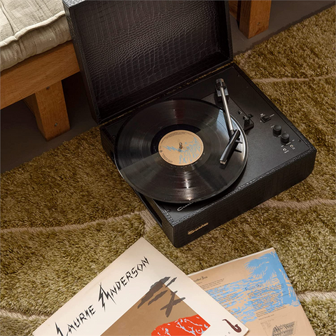 GIRADISCHI VALIGETTA CROSLEY MERCURY - COLORE BLACK CROC | BLUETOOTH IN & OUT