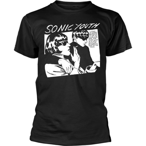 SONIC YOUTH - GOO ALBUM COVER – BIANCO – UNISEX – S