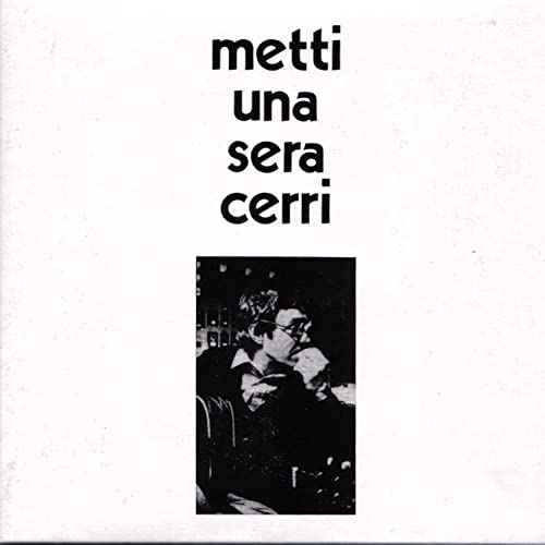FRANCO CERRI - METTI UNA SERA CERRI (LP - BIANCO | REM21 - 1973)