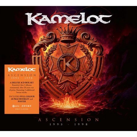 KAMELOT - ASCENSION: 1995-1998 (2025 - BOX | 3CD)