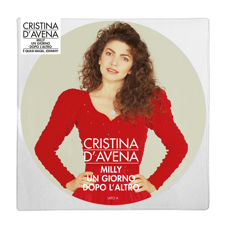CRISTINA D'AVENA - MILLY UN GIORNO DOPO L’ALTRO (12’’ - PICTURE DISC | REM22 - 2002)
