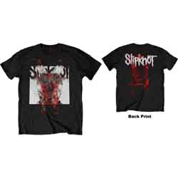 SLIPKNOT - DEVIL SINGLE LOGO BLUR - NERO - (M) - TSHIRT