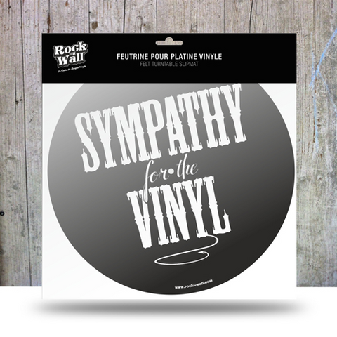 ROCK ON WALL - SLIPMAT - TAPPETINO - SYMPATHY FOR THE VINYL - SLIPMAT