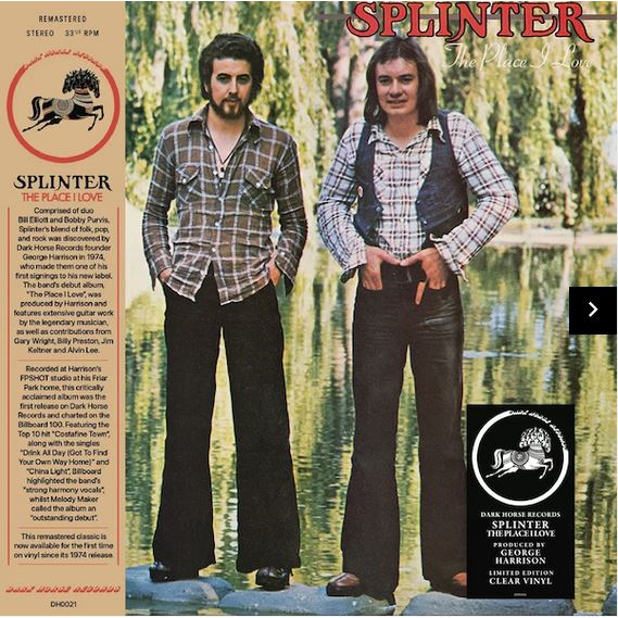 SPLINTER - THE PLACE I LOVE (LP - RSD BLACKFRIDAY23 | REM22 - 1974)