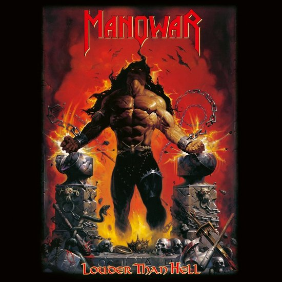 MANOWAR - LOUDER THAN HELL (2LP - ROSSO | REM25 - 1996)