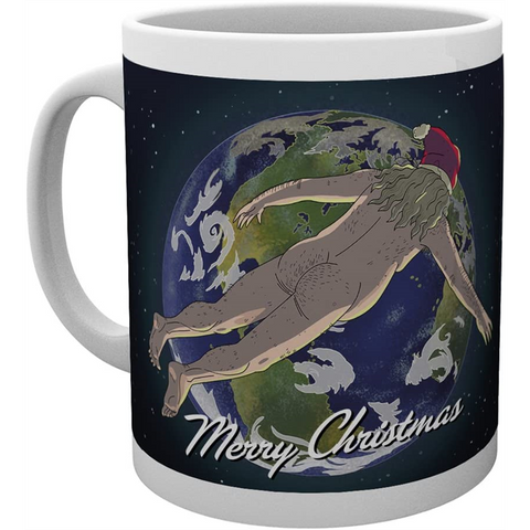 RICK AND MORTY - MERRY CHRISTMAS - TAZZA
