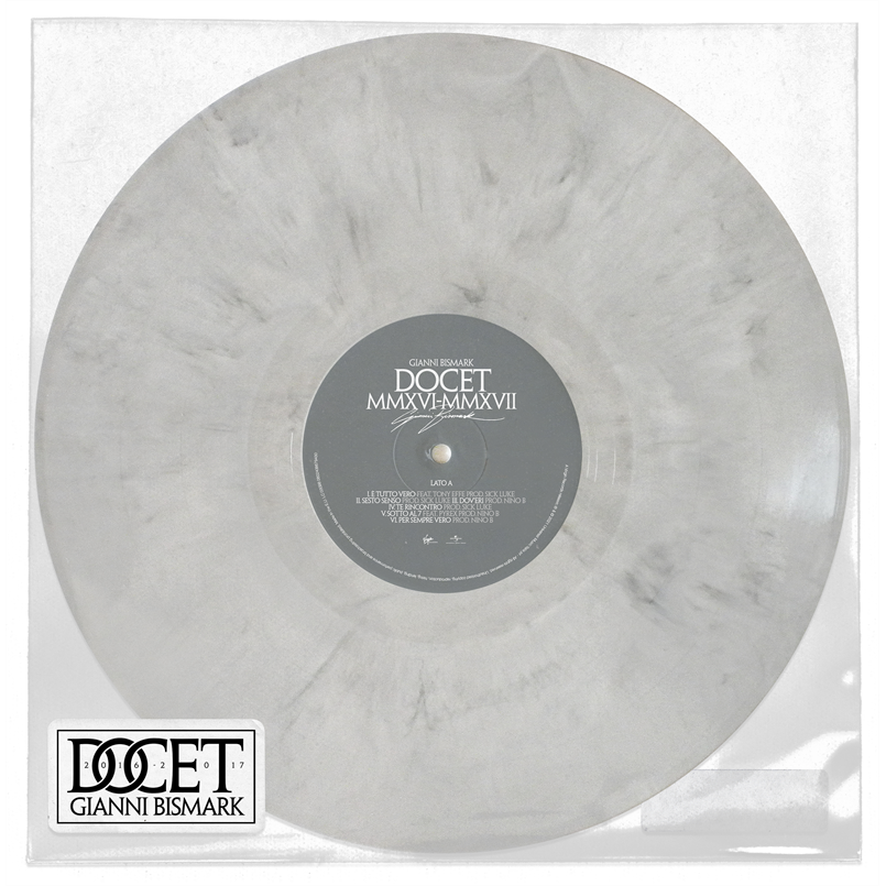 GIANNI BISMARK - DOCET: 2016-2017 (LP - MARMORIZZATO | AUTOGRAFATO - 2021)