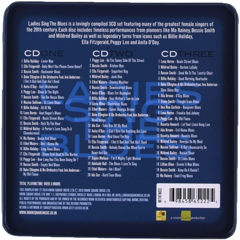 ARTISTI VARI - LADIES SING THE BLUES (3CD - LATTA)
