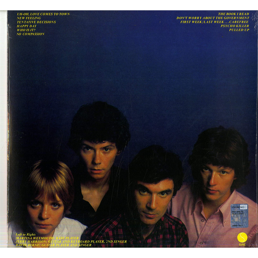 TALKING HEADS - TALKING HEADS: 77 (LP - GREEN INDIE EXCLUSIVE - 1977)