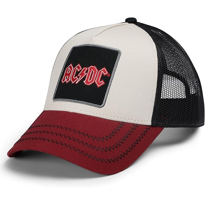 AC/DC - AC/DC - TRUCKER CAP | BEIGE - CAPPELLINO CON VISIERA