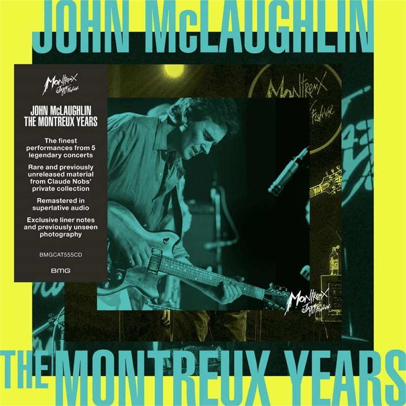 JOHN MCLAUGHLIN - JOHN MCLAUGHLIN THE MONTREUX YEARS (2LP - 2022)