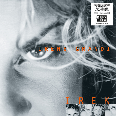 IRENE GRANDI - IREK (2LP - ARANCIONE | RSD BLACKFRIDAY23 - 2001)