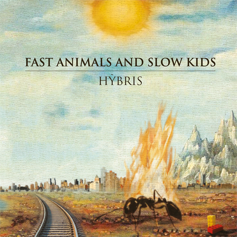 FAST ANIMALS AND SLOW KIDS - FASK - HYBRIS (2LP - ARANCIONE | REM24 - 2013)