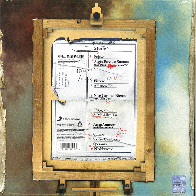NEFFA - AMARAMMORE (LP - AUTOGRAFATO - 2021)
