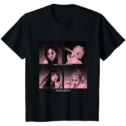 BLACK PINK - HOW YOU LIKE THAT - NERO - (M) - T-SHIRT