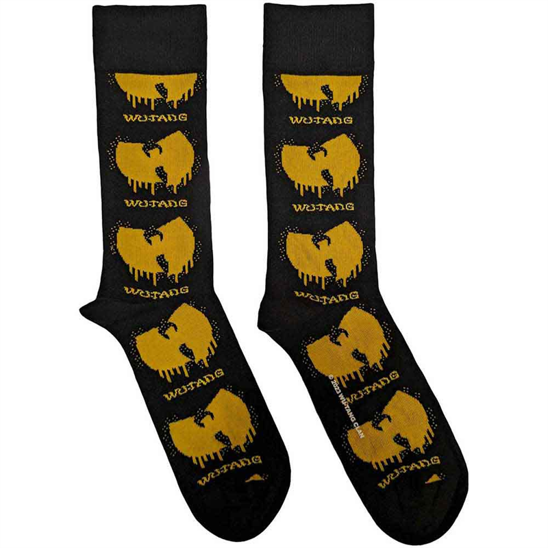 WU-TANG CLAN - DRIPING LOGO - CALZINI / TAGLIA 40-45