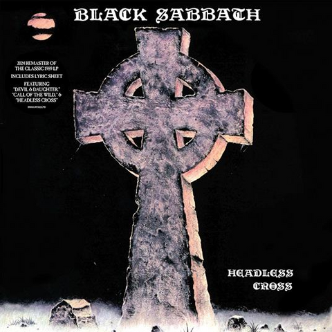 BLACK SABBATH - HEADLESS CROSS (LP - REM25 - 1989)