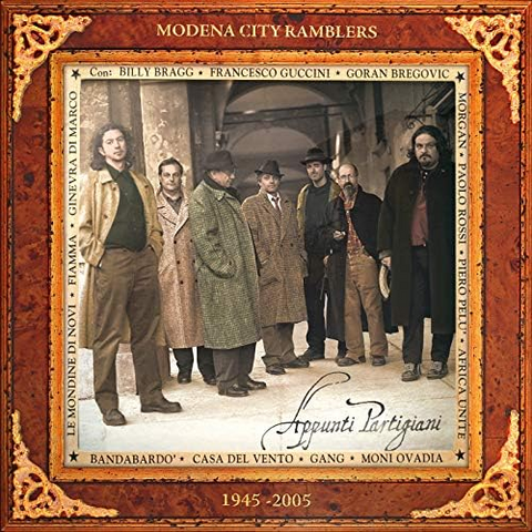 MODENA CITY RAMBLERS - APPUNTI PARTIGIANI (2LP - 20TH ANN | ROSSO | REM25 - 2005)