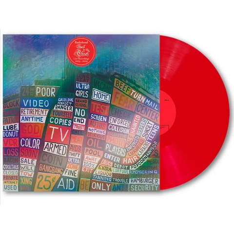RADIOHEAD - HAIL TO THE THIEF: LIVE RECORDINGS 2003-2009 (LP -ROSSO | INDIE ONLY - 2025)