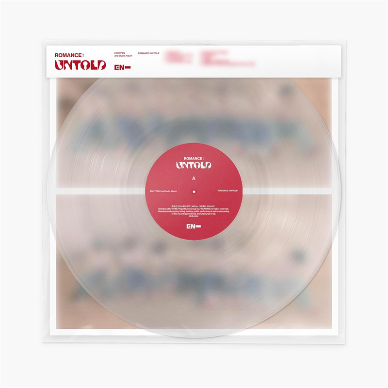 ENHYPEN - ROMANCE.UNTOLD (LP - CLEAR - 2024)