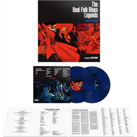 THE SEATBELTS - COWBOY BEBOP: THE REAL FOLK BLUES LEGENDS (2LP - BLU - 2024)