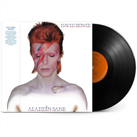 DAVID BOWIE - ALADDIN SANE (LP - 50TH ANN | HALF SPEED MASTER | REM23 - 1973)