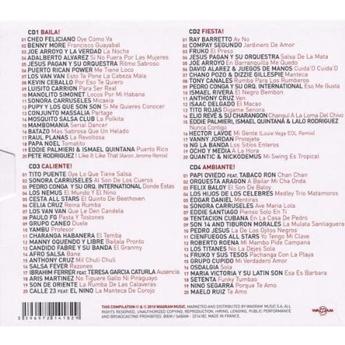 ARTISTI VARI - SPIRIT OF SALSA (4CD)