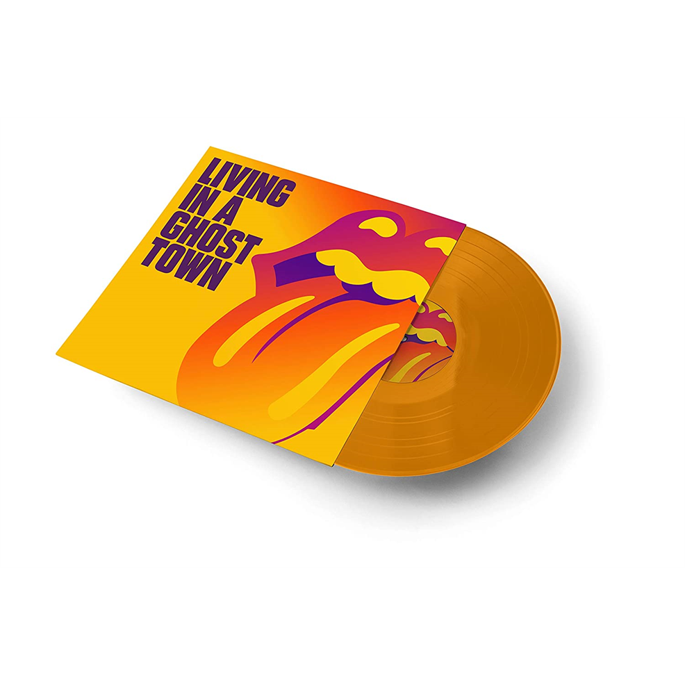 THE ROLLING STONES - LIVING IN A GHOST TOWN (10'' - GOLD VINYL - RSD'20)