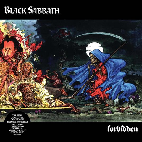 BLACK SABBATH - FORBIDDEN (LP - REM25 - 1995)