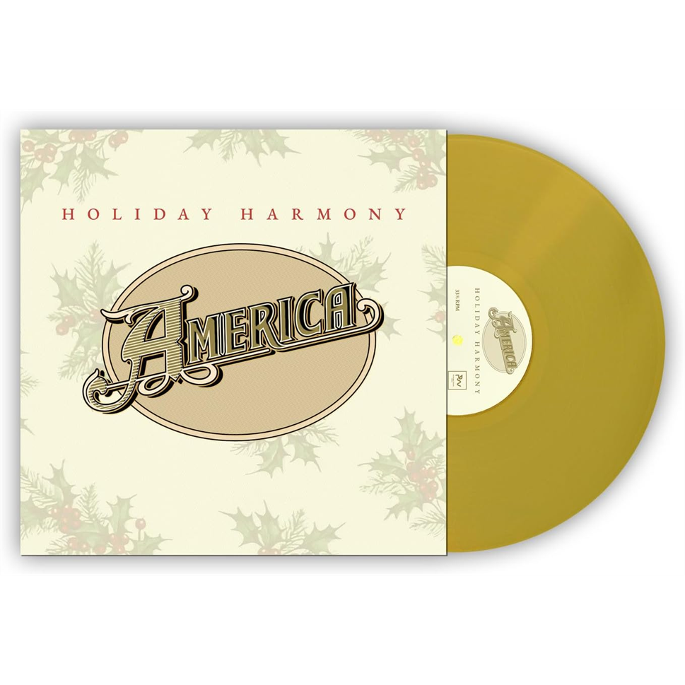 AMERICA - HOLIDAY HARMONY (LP - REM25 - 2002)
