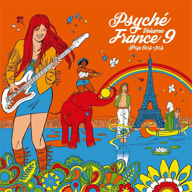 PSYCHE' FRANCE - ARTISTI VARI - PSYCHE' FRANCE VOL.9: POP 60S & 70S (LP - COMPILATION - RSD'24)