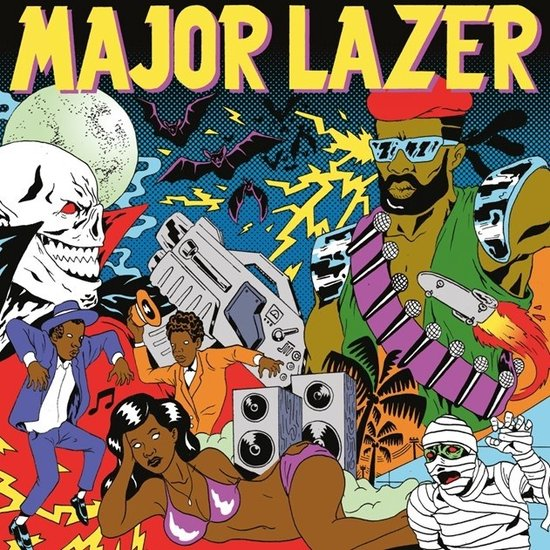 MAJOR LAZER - GUNS DON'T KILL PEOPLE… LAZERS DO (2LP - REM24 - 2009)