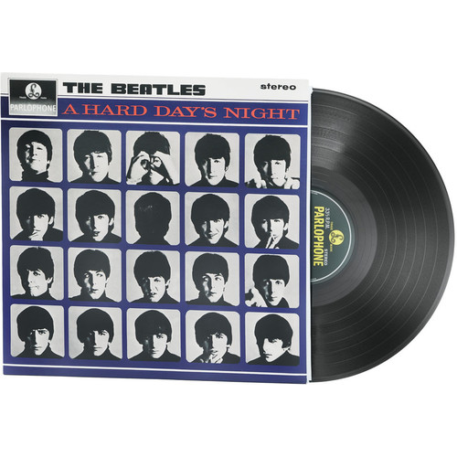 THE BEATLES - A HARD DAY'S NIGHT (LP - REM12 - 1964)