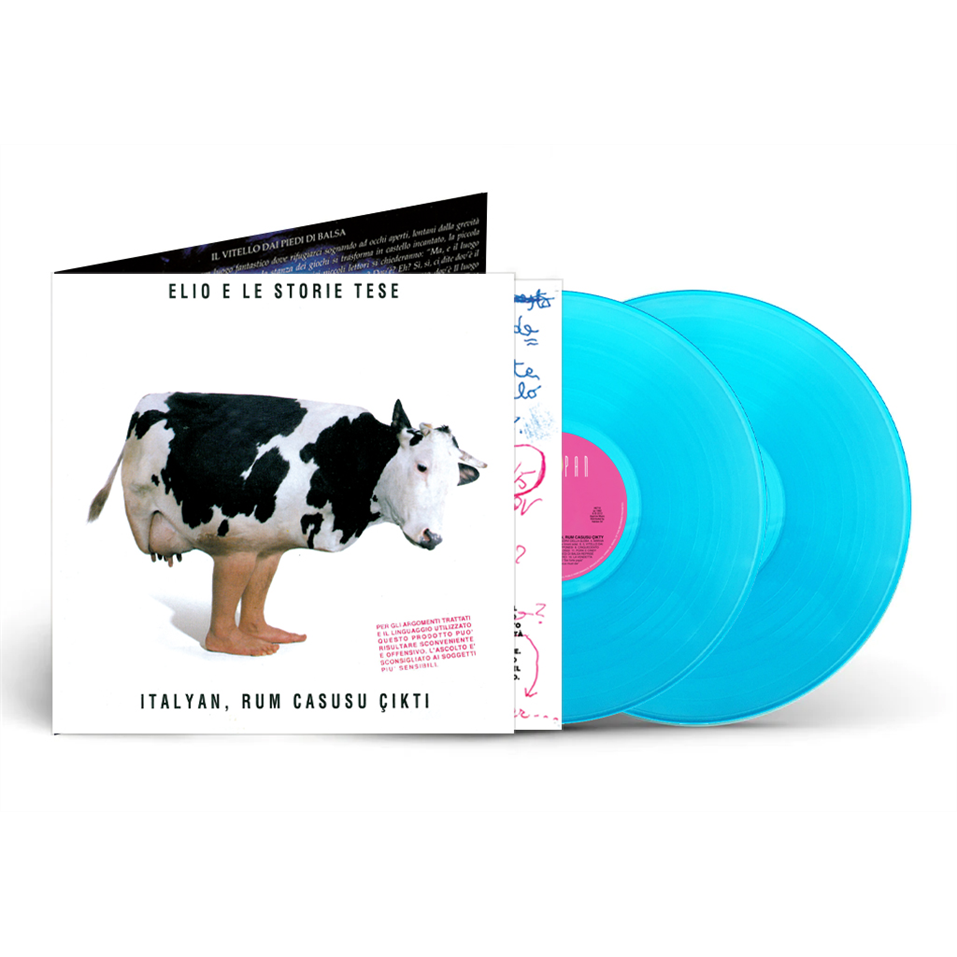 ELIO E LE STORIE TESE - ITALYAN, RUM CASUSU CIKTI (2LP - AZZURRO | REM23 - 1992)