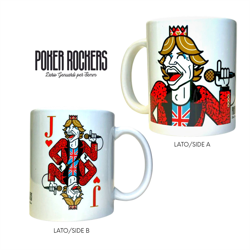 POKER ROCKERS – DARIO GENUARDI PER SEMM - MICK - TAZZA - POKER  ROCKERS