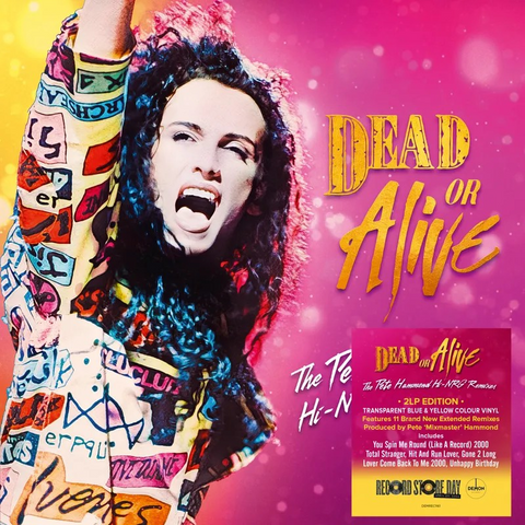 DEAD OR ALIVE - PETE HAMMOND HI-NRG REMIXES (2LP - blue&yellow - RSD'24)