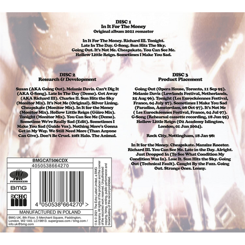 SUPERGRASS - IN IT FOR THE MONEY (1997 - REM’21)