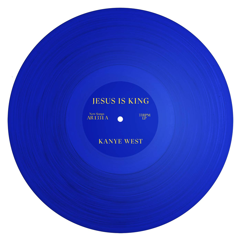 KANYE WEST - JESUS IS KING (LP - BLUE VINYL - 2020)